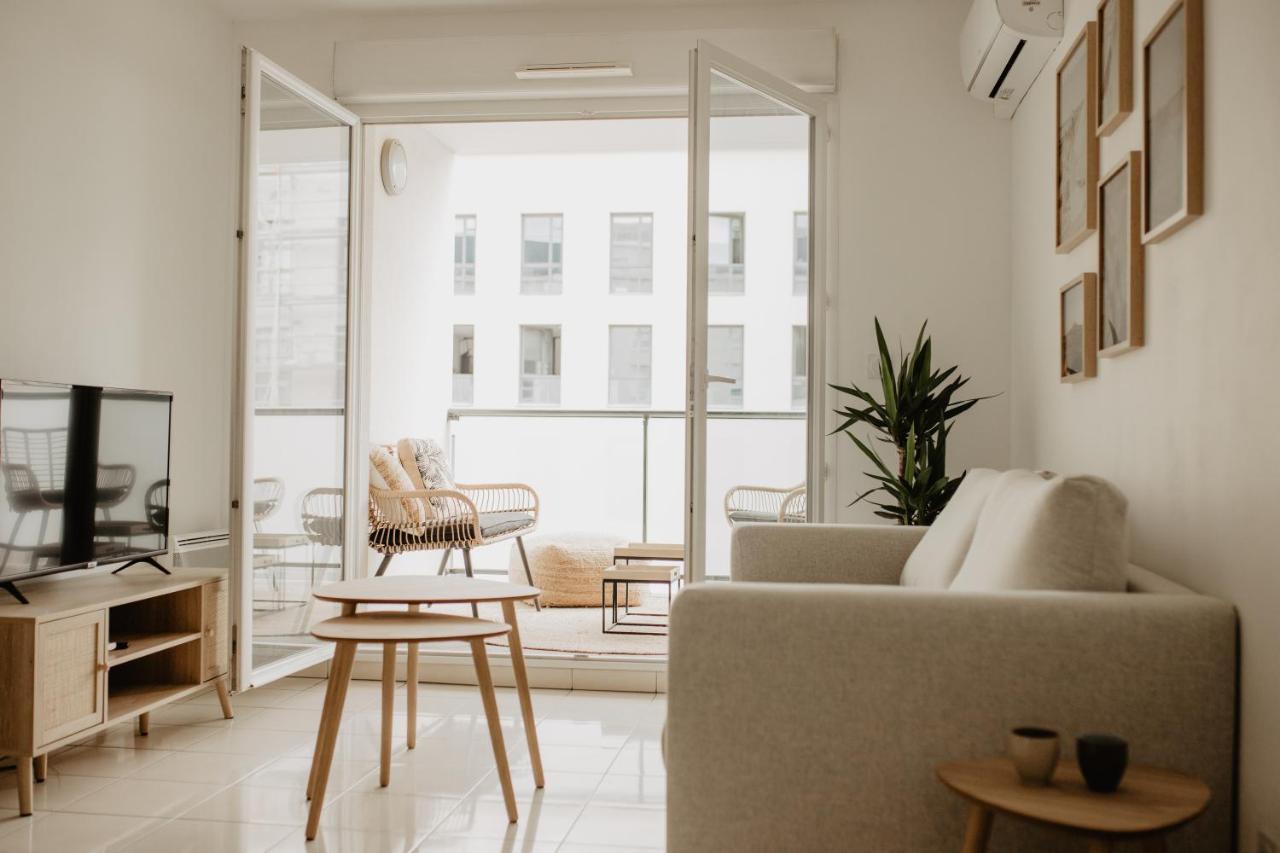 Bel Appartement Climatise Avec Place De Parking Marseilles Exterior foto